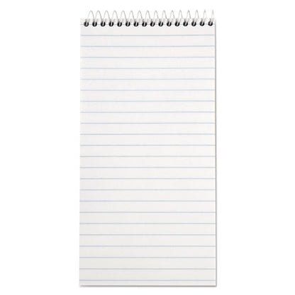 Reporter’s Notepad, Wide/legal Rule, White Cover, 70 White 4 X 8 Sheets, 12/pack