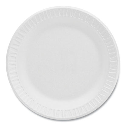 Concorde Foam Plate, 6" Dia, White, 1,000/carton