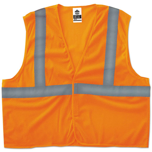 Glowear 8205hl Type R Class 2 Super Econo Mesh Vest, Small To Medium, Orange