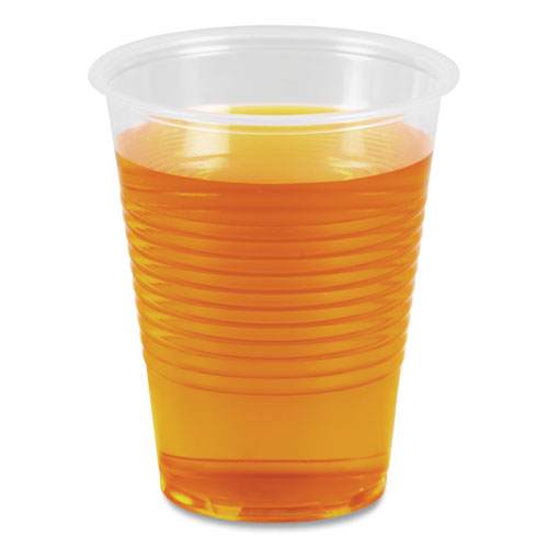 Translucent Plastic Cold Cups, 10 Oz, Polypropylene, 100/pack