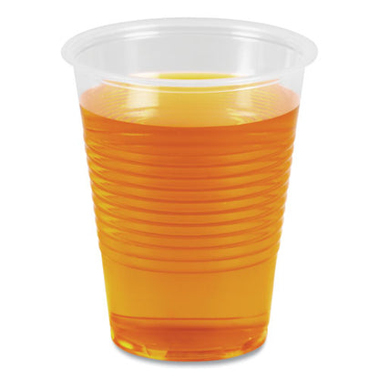 Translucent Plastic Cold Cups, 10 Oz, Polypropylene, 100/pack