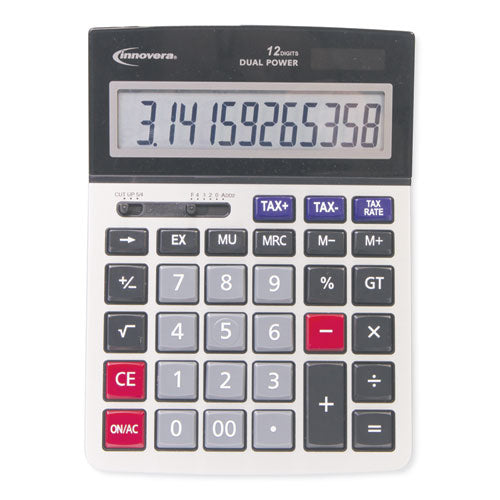 15975 Large Display Calculator, 12-digit Lcd