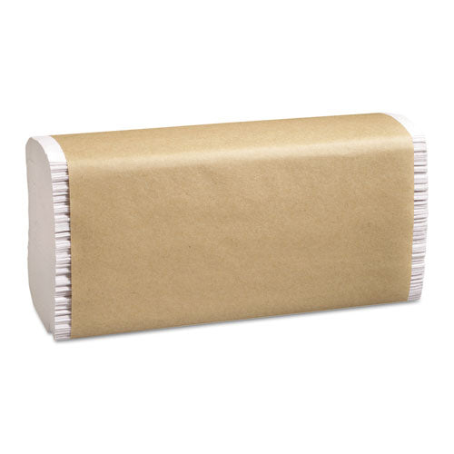 100% Recycled Folded Paper Towels, Multi-fold, 1-ply, 9.5 X 9.25, White, 250/pack, 16 Packs/carton