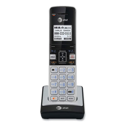 Tl86003 Cordless Telephone Handset For The Tl86103 System, Silver/black