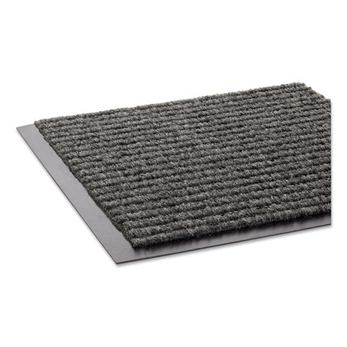 Needle Rib Wipe And Scrape Mat, Polypropylene, 36 X 60, Gray