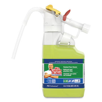 Dilute 2 Go, Mr Clean Finished Floor Cleaner, Lemon Scent, 4.5 L Jug, 1/carton