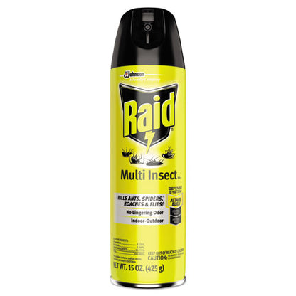 Multi Insect Killer, 15 Oz Aerosol Spray, 12/carton