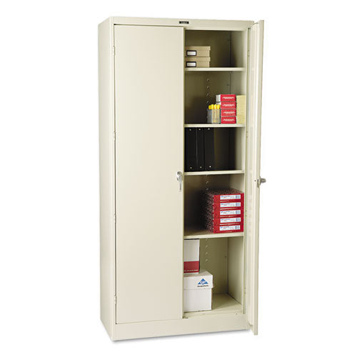 78" High Deluxe Cabinet, 36w X 18d X 78h, Putty