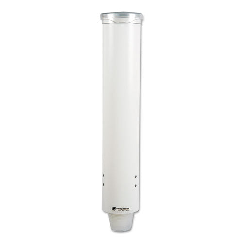 Small Pull-type Water Cup Dispenser, For 5 Oz Cups, White