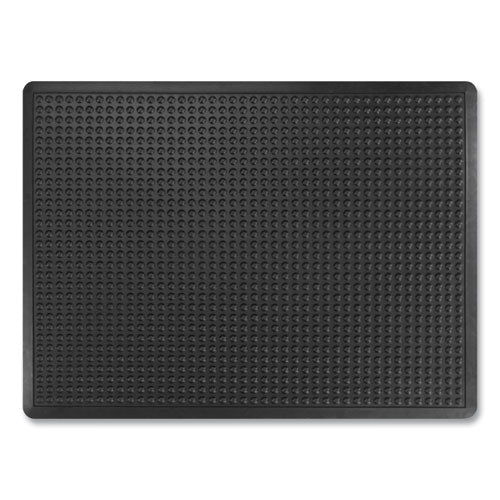 Bubble Flex Anti-fatigue Mat, Rectangular, 36 X 48, Black