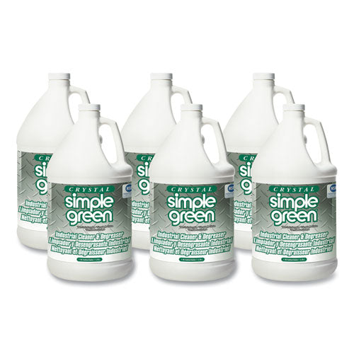 Crystal Industrial Cleaner/degreaser, 1 Gal Bottle, 6/carton