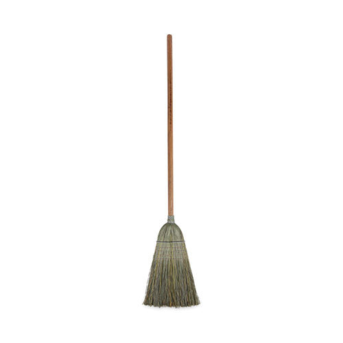 Warehouse Broom, Yucca/corn Fiber Bristles, 56" Overall Length, Natural