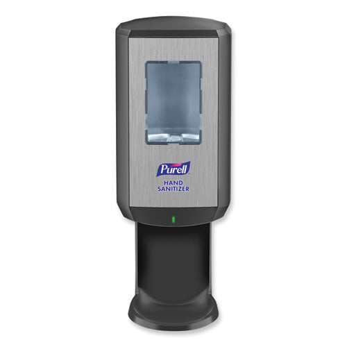 Cs6 Hand Sanitizer Dispenser, 1,200 Ml, 5.79 X 3.93 X 15.64, Graphite