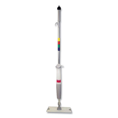 O'dell Advantage+ Bucketless Mop, 16" Frame, White/silver Handle