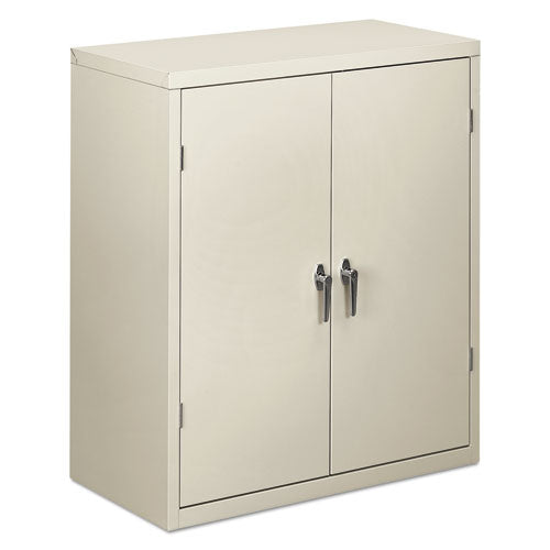 Assembled Storage Cabinet, 36w X 18.13d X 41.75h, Light Gray