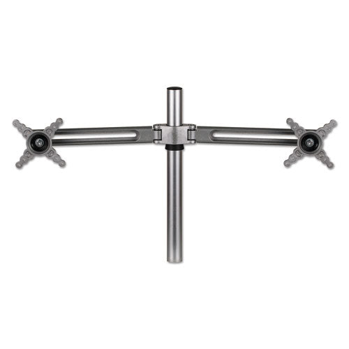 Lotus Dual Monitor Arm Kit, For 26" Monitors, Silver, Supports 13 Lb