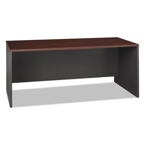 Series C Collection Desk Shell, 71.13" X 29.38" X 29.88", Hansen Cherry/graphite Gray