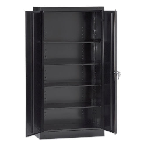 72" High Standard Cabinet (assembled), 30w X 15d X 72h, Black