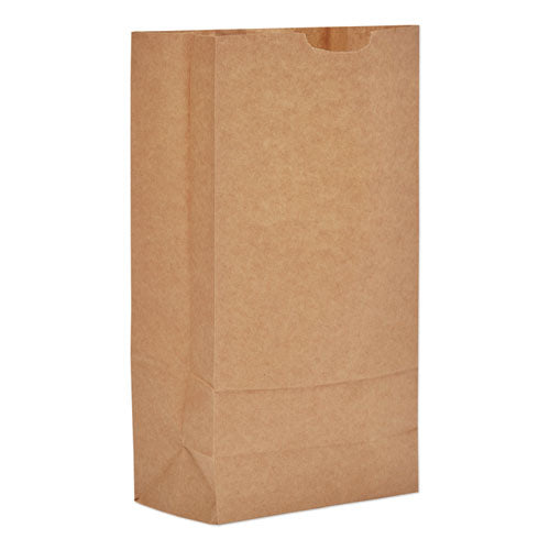 Grocery Paper Bags, 35 Lb Capacity, #10, 6.31" X 4.19" X 12.38", Kraft, 2,000 Bags