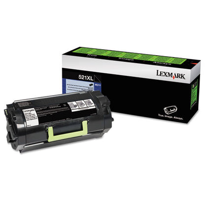 52d1x0l Return Program Extra High-yield Toner, 45,000 Page-yield, Black