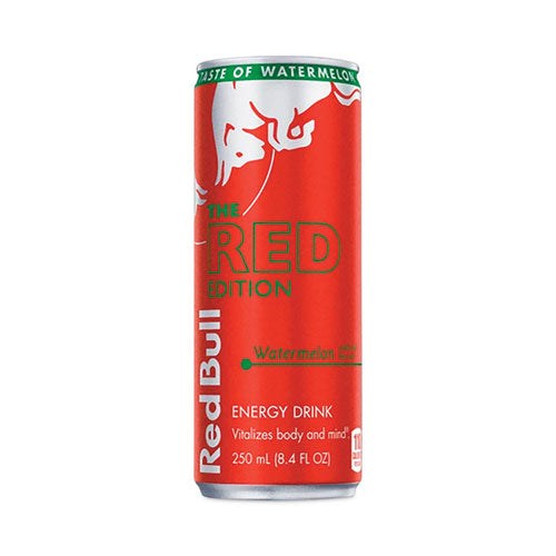 The Red Edition Energy Drink, Watermelon, 8.4 Oz Can, 24/carton