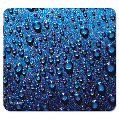 Naturesmart Mouse Pad, 8.5 X 8, Raindrops Design