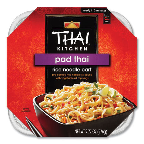 Thai Kitchen Pad Thai Rice Noodle Cart, 9.77 Oz Individually Wrapped, 6/carton