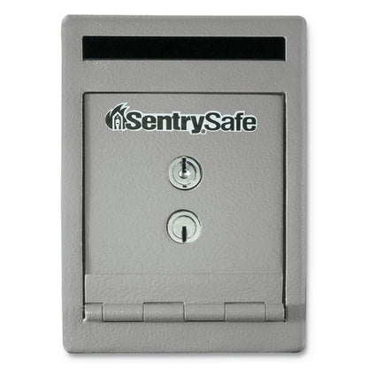 Uc025k Safe, 0.23 Cu Ft, 6 X 12.3 X 8.5, Silver