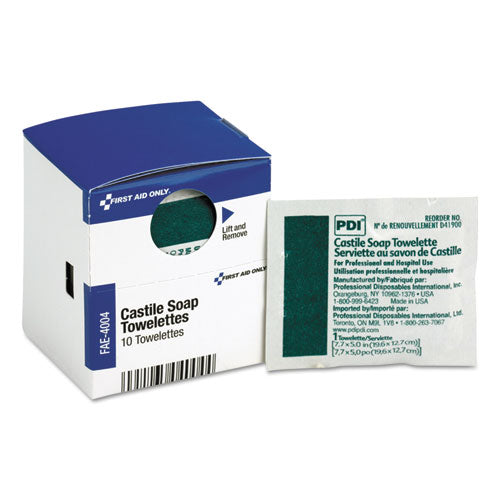 Smartcompliance Castile Soap Towelettes, 10/box