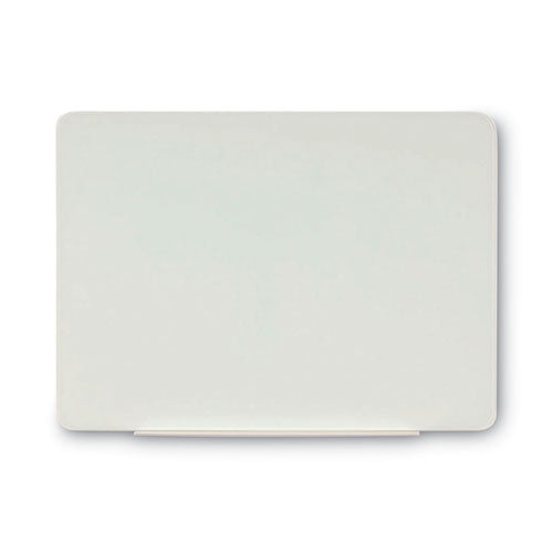 Magnetic Glass Dry Erase Board, 36 X 24, Opaque White Surface