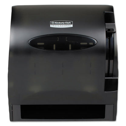 Lev-r-matic Roll Towel Dispenser, 13.3 X 9.8 X 13.5, Smoke