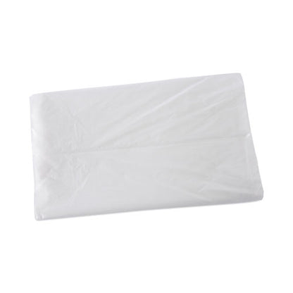 High Density Industrial Can Liners Flat Pack, 45 Gal, 16 Mic, 40 X 48, Natural, 200/carton