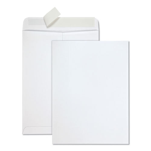 Redi-strip Catalog Envelope, #10 1/2, Cheese Blade Flap, Redi-strip Adhesive Closure, 9 X 12, White, 100/box