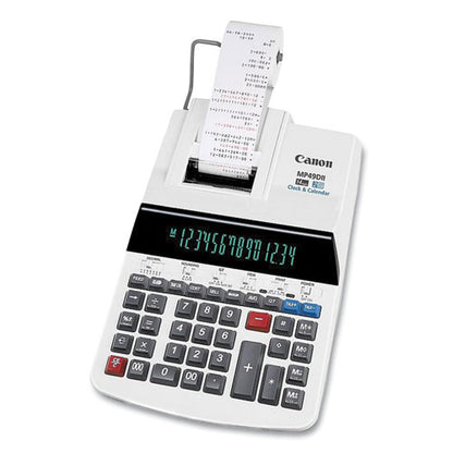 Mp49-dii 14-digit Desktop Calculator, Black/red Print, 4.8 Lines/sec