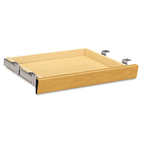 Laminate Angled Center Drawer, 22w X 15.38d X 2.5h, Harvest