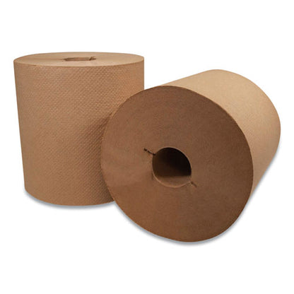 Morsoft Controlled Towels, I-notch, 1-ply, 7.5" X 800 Ft, Kraft, 6 Rolls/carton