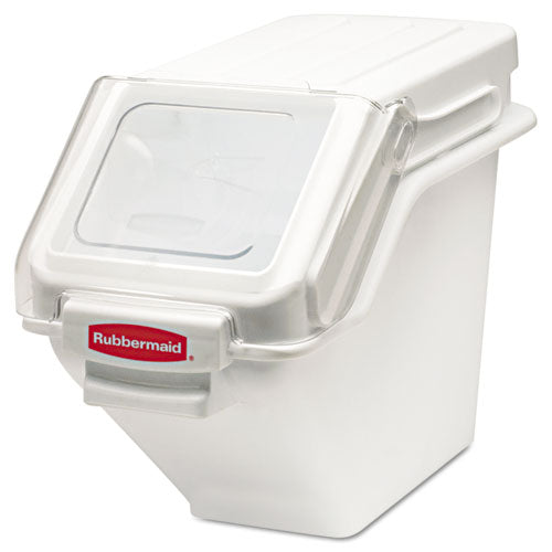 Prosave Shelf Ingredient Bins, 5.4 Gal, 11.5 X 23.5 X 16.88, White, Plastic