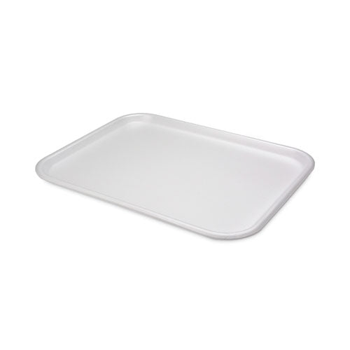 Supermarket Tray, #1216, 16.25 X 12.63 X 0.63, White, Foam, 100/carton