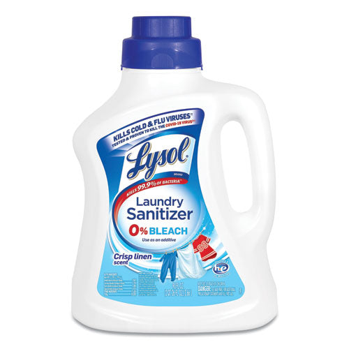 Laundry Sanitizer, Liquid, Crisp Linen, 90 Oz