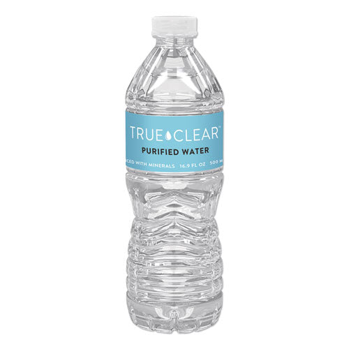 Purified Bottled Water, 16.9 Oz Bottle, 24 Bottles/carton