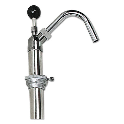 Bottle Pump, 22 Oz/pump, Steel, 42.5" Tall, Chrome, 6/carton