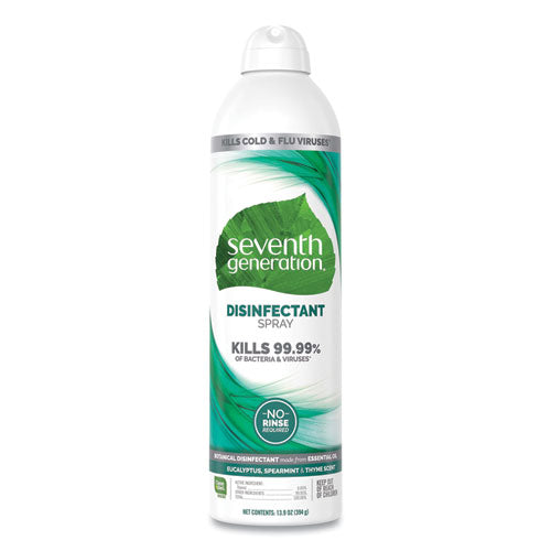 Disinfectant Sprays, Eucalyptus/spearmint/thyme, 13.9 Oz, Spray Bottle