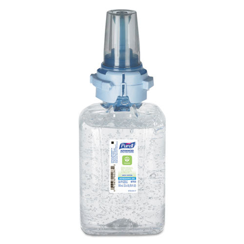 Advanced Hand Sanitizer Green Certified Gel Refill,  For Adx-7 Dispensers, 700 Ml, Fragrance-free