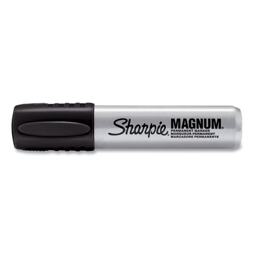 Magnum Permanent Marker, Broad Chisel Tip, Black