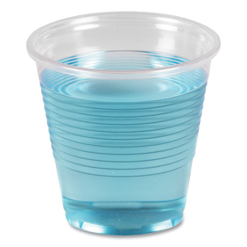 Translucent Plastic Cold Cups, 5 Oz, Polypropylene, 100/pack