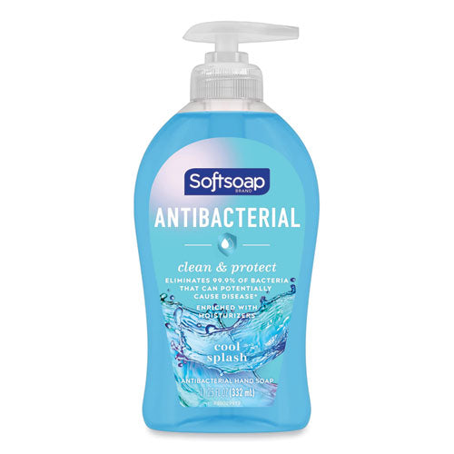 Antibacterial Hand Soap, Cool Splash, 11.25 Oz Pump Bottle