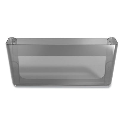 Unbreakable Plastic Wall File, Legal Size, 15.4" X 4" X 7.6", Smoke