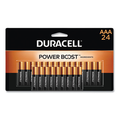 Power Boost Coppertop Alkaline Aaa Batteries, 24/pack