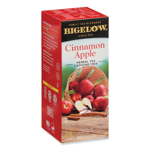 Apple Cinnamon Herbal Tea, 0.09 Tea Bag, 28/box