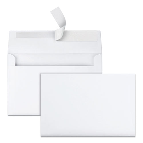 Greeting Card/invitation Envelope, A-9, Square Flap, Redi-strip Adhesive Closure, 5.75 X 8.75, White, 100/box